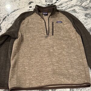 Patagonia Two-Tone Brown Pullover